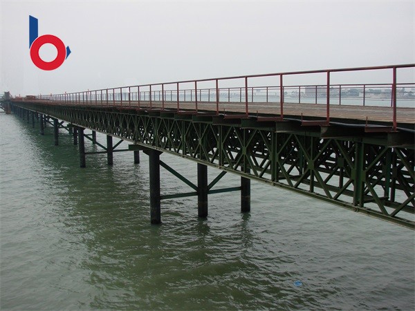 跨海、跨江及跨河上承式貝雷鋼棧橋（中鐵大橋局、中交航務(wù)局、中交公路局、中航港等）
